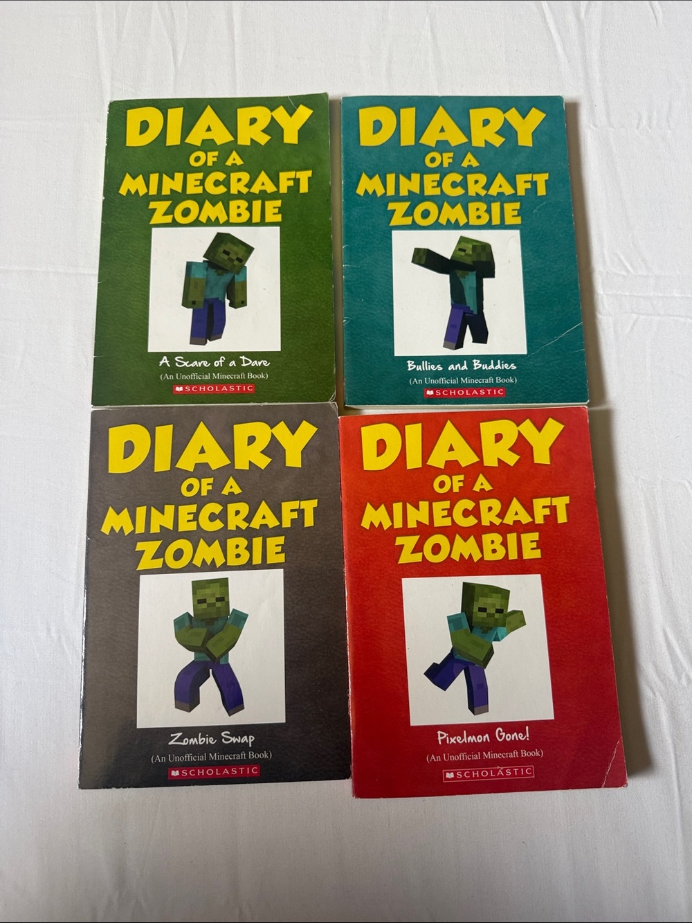 Diary of a Minecraft Zombie books